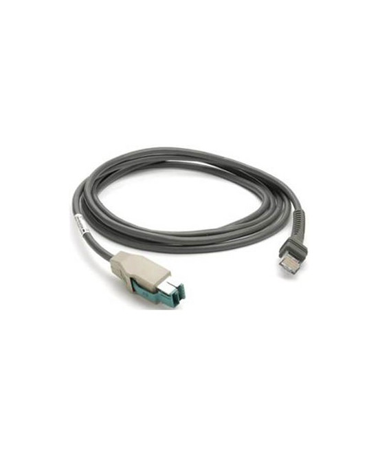 Zebra Shielded USB Power Plus Connector Cable 7ft | Barcode Scanner A