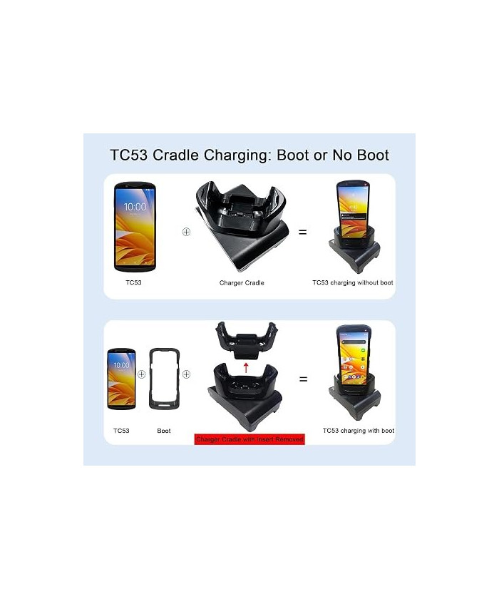 Zebra TC22/TC27 Single Slot Charge Only Cradle | Mobile Computer Acce