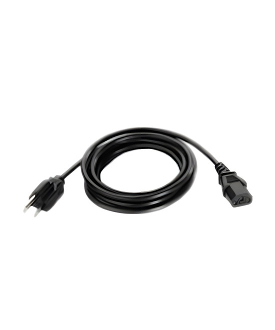 Zebra 18AWG SVT 3-Conductor Cord Set 7.5ft for Industrial Barcode Sca