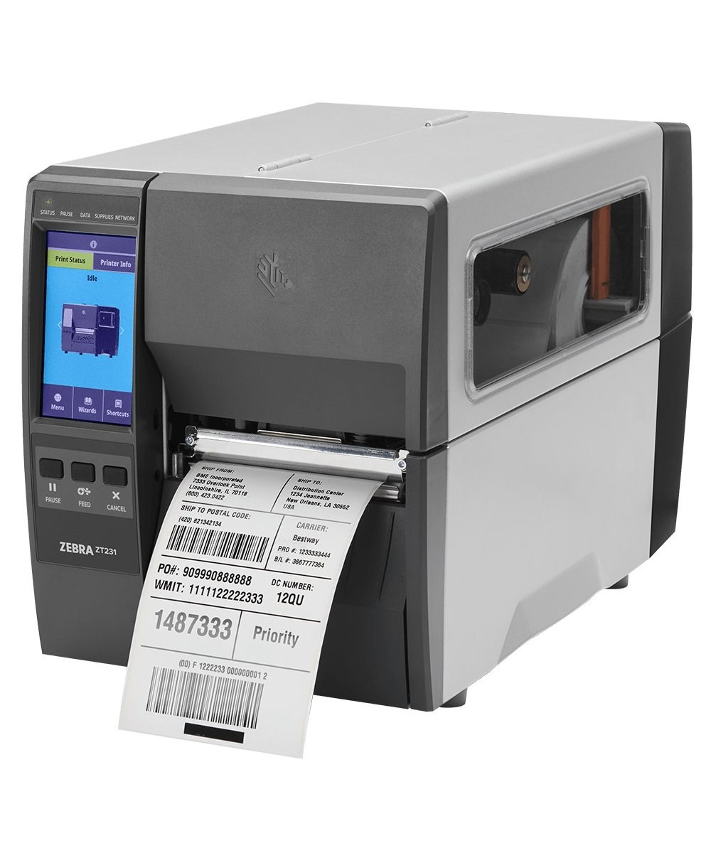 Zebra ZT231 Industrial Thermal Transfer Label Printer 203 dpi | Relia