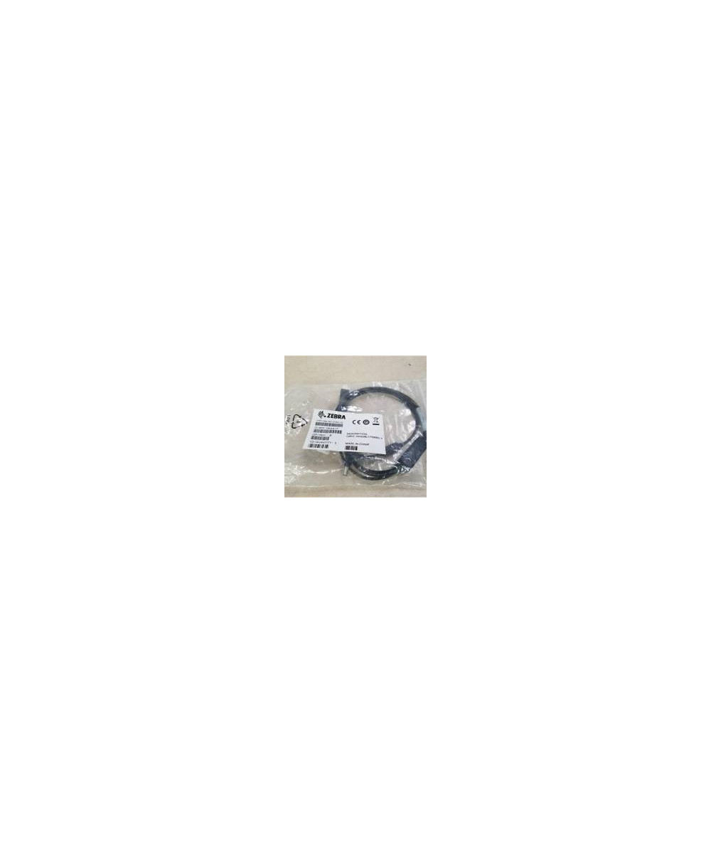 Zebra Power Cable Assembly 12VDC 5A for Barcode Scanners