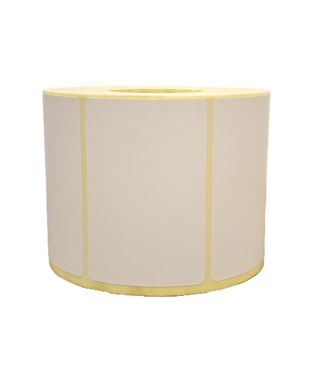 Thermal Economy, Hotmelt, 80mm x 50mm, 1up, c40, 1000 per roll-White