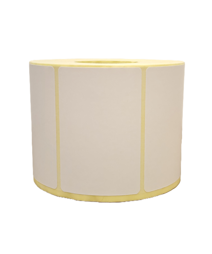 Thermal Economy, Hotmelt, 80mm x 50mm, 1up, c40, 1000 per roll-White