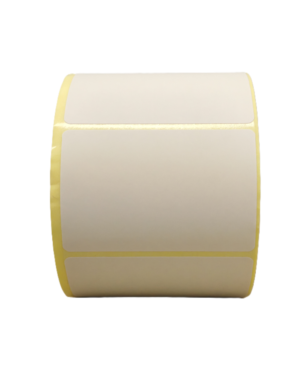 Thermal Economy, Hotmelt, 80mm x 50mm, 1up, c40, 1000 per roll-White