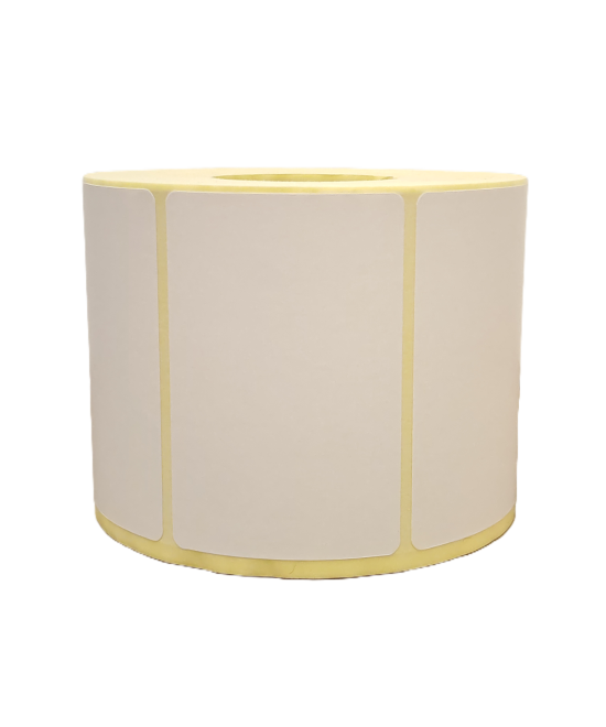Thermal Economy, Hotmelt, 80mm x 50mm, 1up, c40, 1000 per roll-White