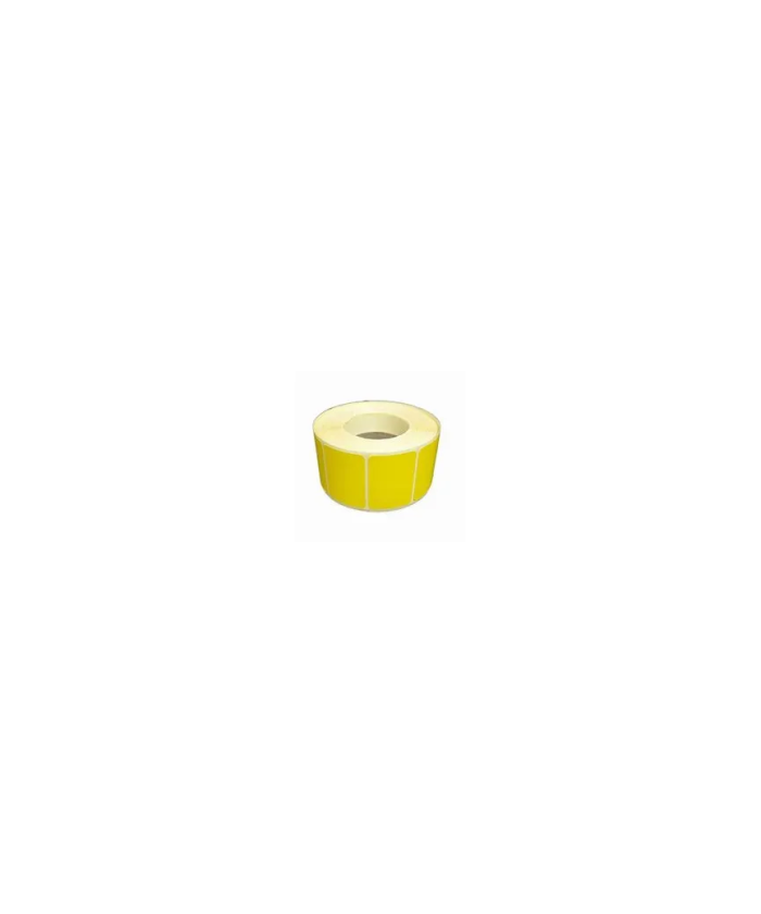 Thermal Eco HM 50mm x 30mm c40 1up Yellow 1000 LPR