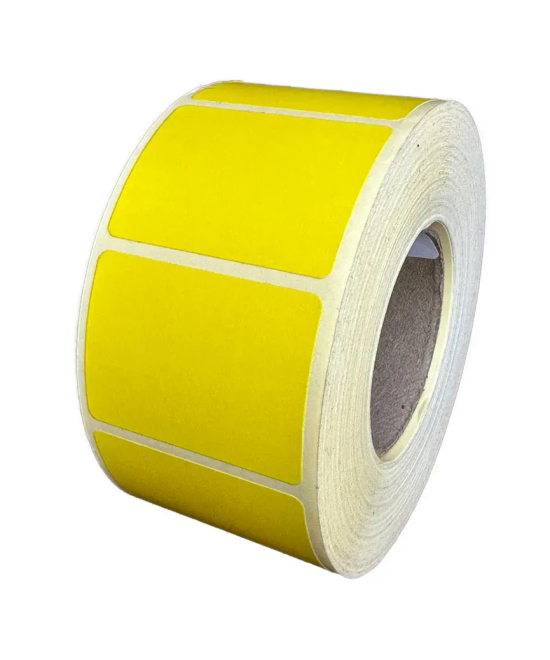 Thermal Eco, Hotmelt, 40 mm x 30mm, 1up, c40, 1000 per roll-Yellow