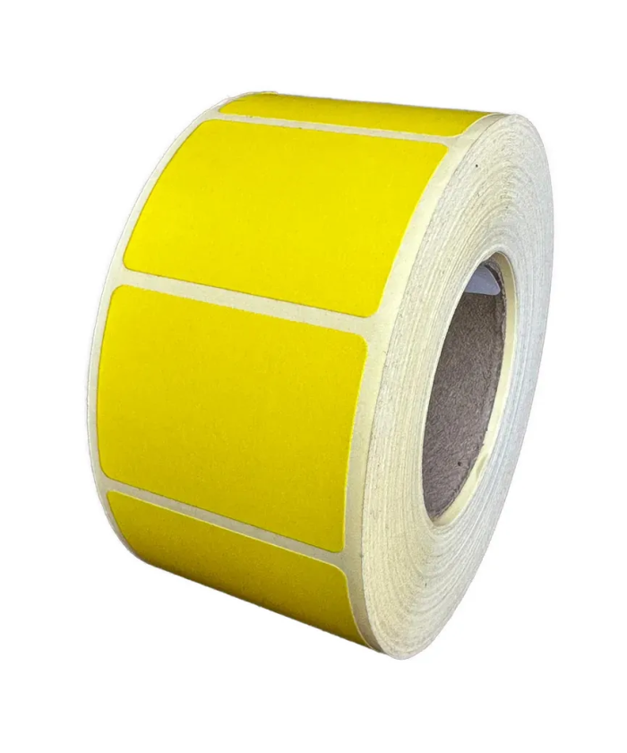 Thermal Eco, Hotmelt, 40 mm x 30mm, 1up, c40, 1000 per roll-Yellow