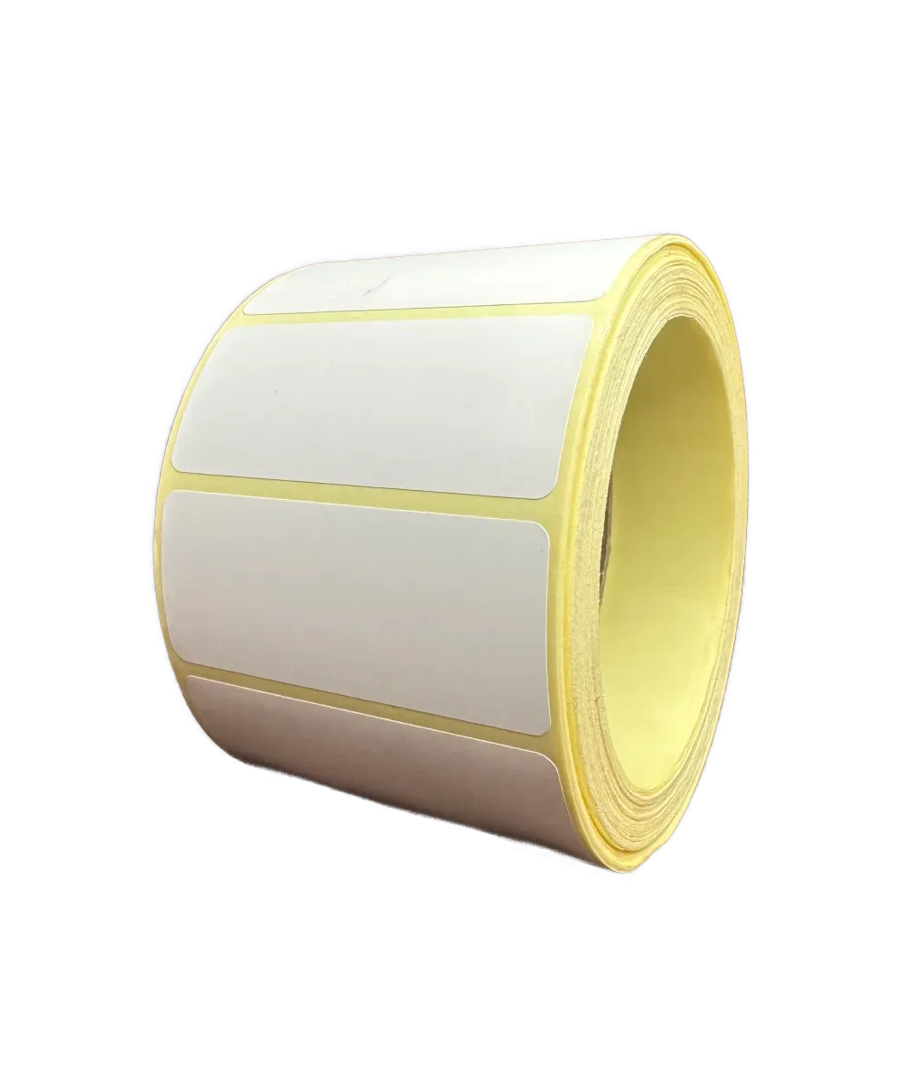 Thermal Economy, Acrylic, 70mm x 30mm, 1up, c40, 1000 per roll-White