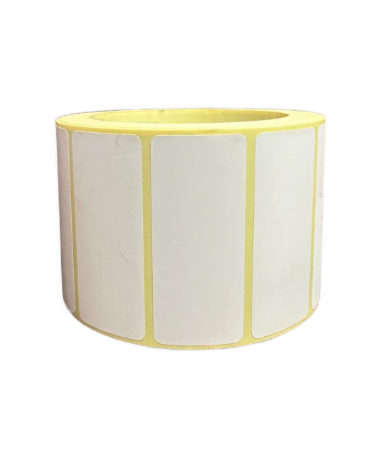 Thermal Economy, Acrylic, 70mm x 30mm, 1up, c40, 1000 per roll-White