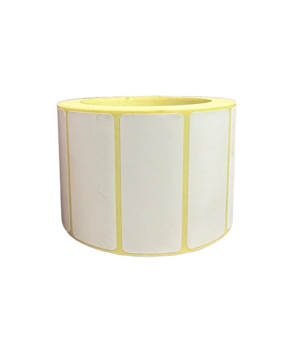 Thermal Economy, Acrylic, 70mm x 30mm, 1up, c40, 1000 per roll-White
