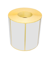 Semi Gloss HM, 50mm x 25mm,1up, c40, 1000 per roll-Blank