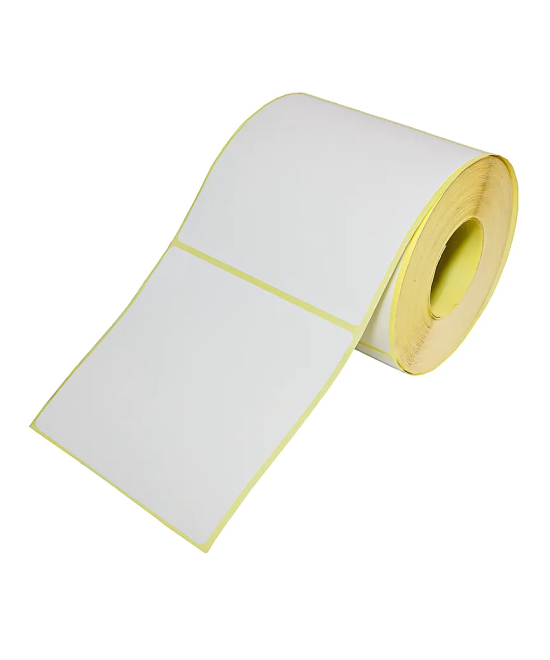Semi Gloss HM, 100mm x 100mm, 1up, c40, 500 per roll-Blank