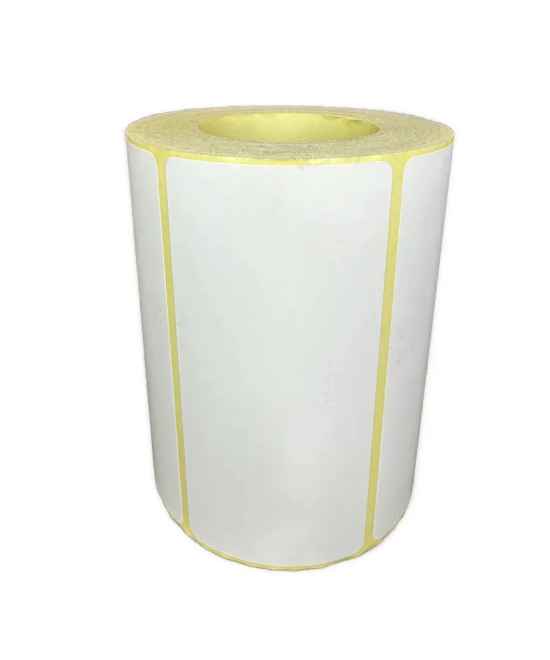 Semi Gloss HI Tack, 100mm x 50mm, c40, 1up, 500 per roll-Blank