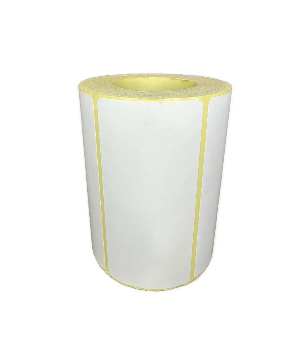 Semi Gloss HI Tack, 100mm x 50mm, c40, 1up, 500 per roll-Blank