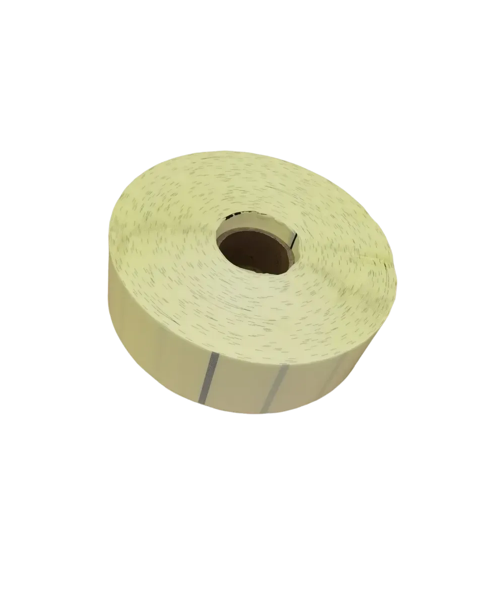 Poly Gloss Clear Hotmelt Labels - 46mm x 149mm ,1Up ,Core 40mm ,1000 Per Roll