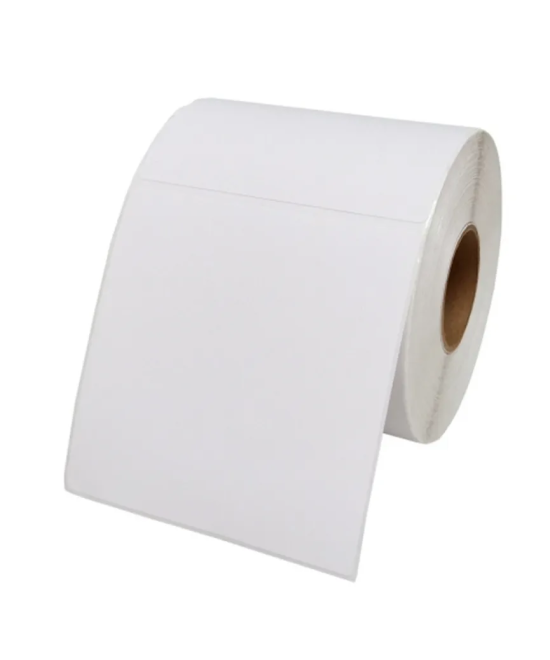 Semi Gloss Hi Tack HM, 100mm x 100mm, c40, 1up, 500 per roll-Blank