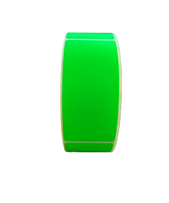 Dayglo HM, 45mm x 100mm, 1up, C40, 1000 labels per roll Green