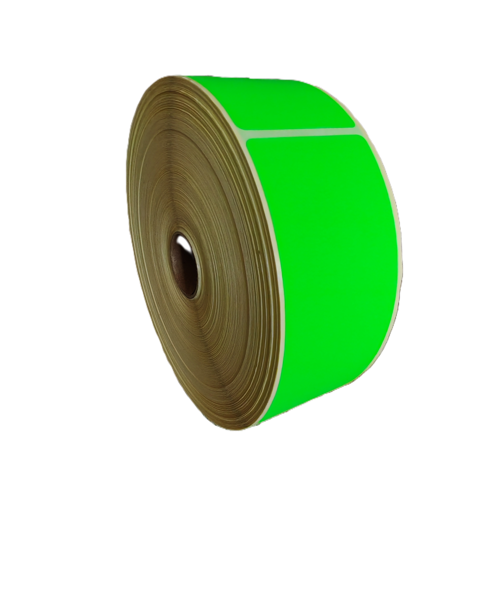 Dayglo HM, 45mm x 100mm, 1up, C40, 1000 labels per roll Green