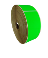 Dayglo HM, 45mm x 100mm, 1up, C40, 1000 labels per roll Green