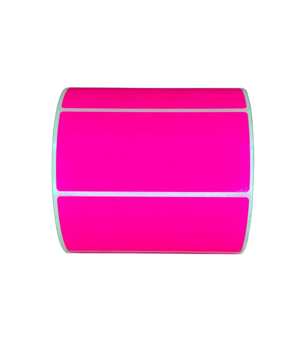 Dayglo HM, 45mm x 100mm, 1up, C40, 1000 labels per roll Pink