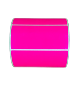 Dayglo HM, 45mm x 100mm, 1up, C40, 1000 labels per roll Pink