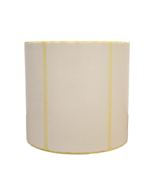 Semi-Gloss, HiTack, 100 mm x 60mm, 1up, c40, 1000 per roll- Blank