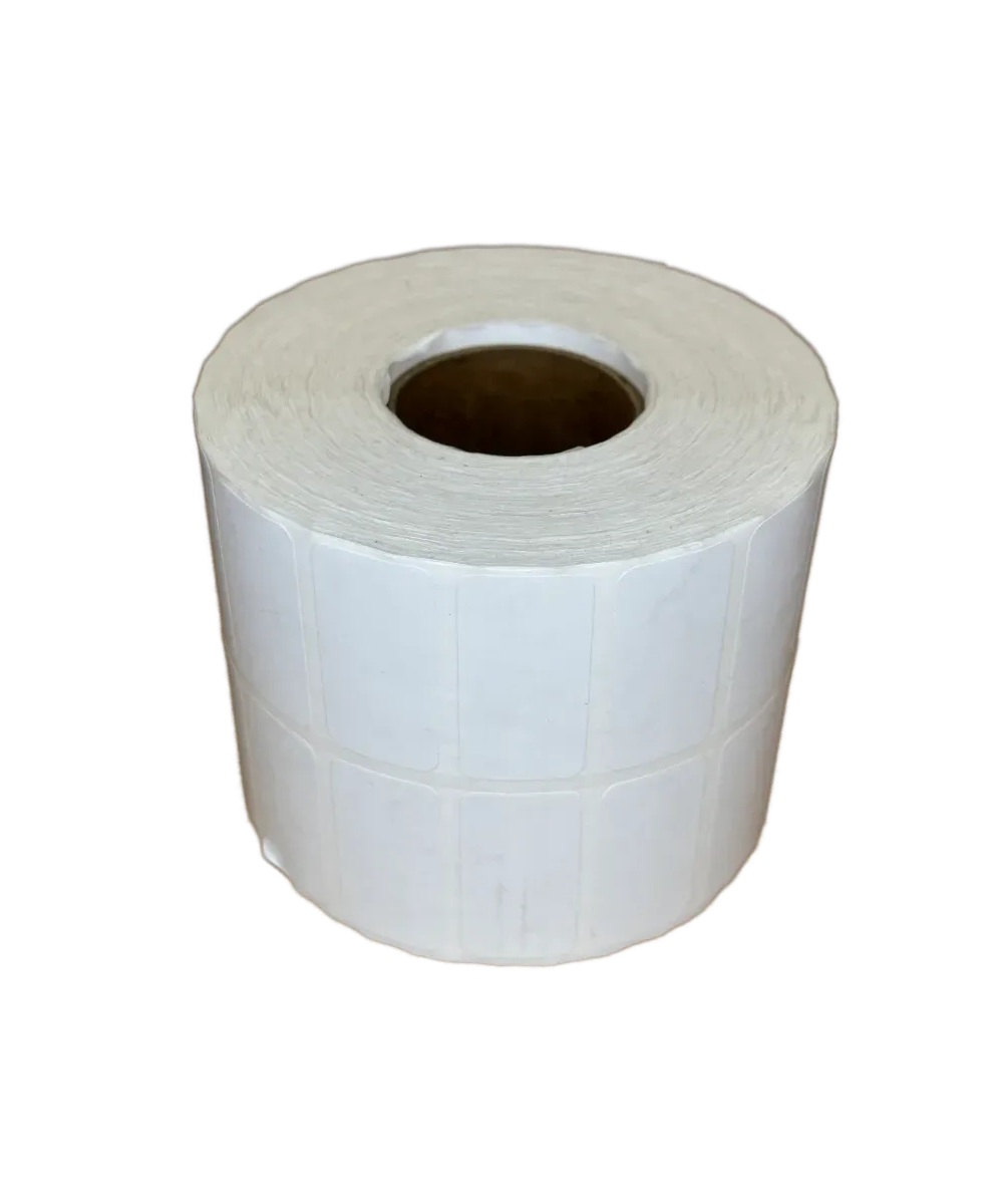 Dairyfilm, Hotmelt, 40 mm x 20mm, 2up, c40, 5000 per roll-White