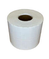 Dairyfilm, Hotmelt, 40 mm x 20mm, 2up, c40, 5000 per roll-White