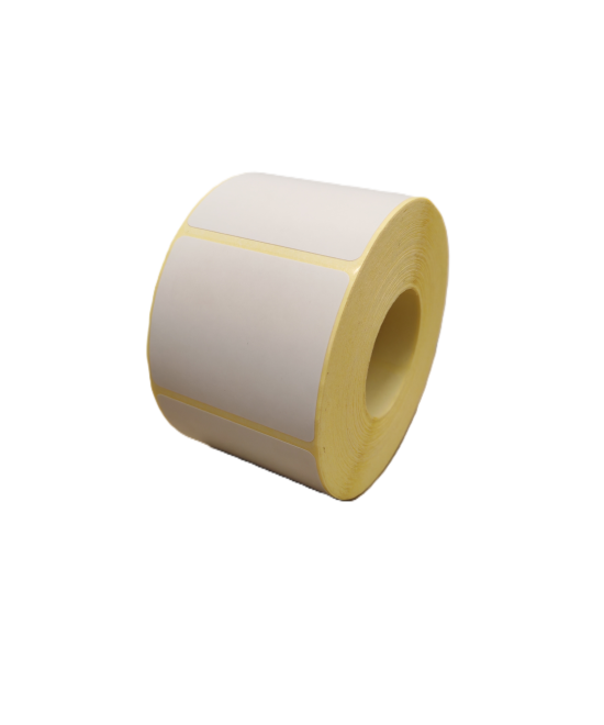Semi-Gloss, Hotmelt, 60mm x 50 mm, 1up, c40, 500 per roll-White