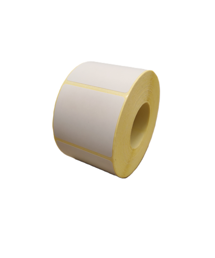 Semi-Gloss, Hotmelt, 60mm x 50 mm, 1up, c40, 500 per roll-White