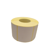 Semi-Gloss, Hotmelt, 60mm x 50 mm, 1up, c40, 500 per roll-White