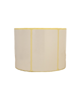 Poly Gloss White Deepfreeze,70mm x 45mm, 1up, c40, 1000-Blank