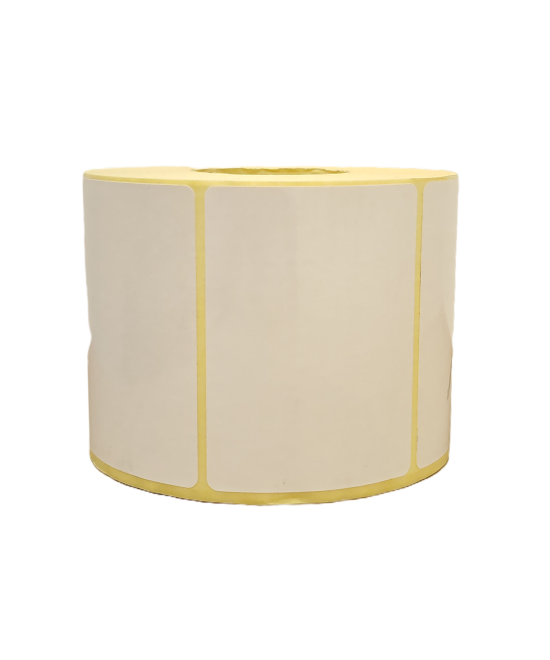Polyprop, Deepfreeze, 75mm x 56 mm, 1up, c40, 1000 per roll-White