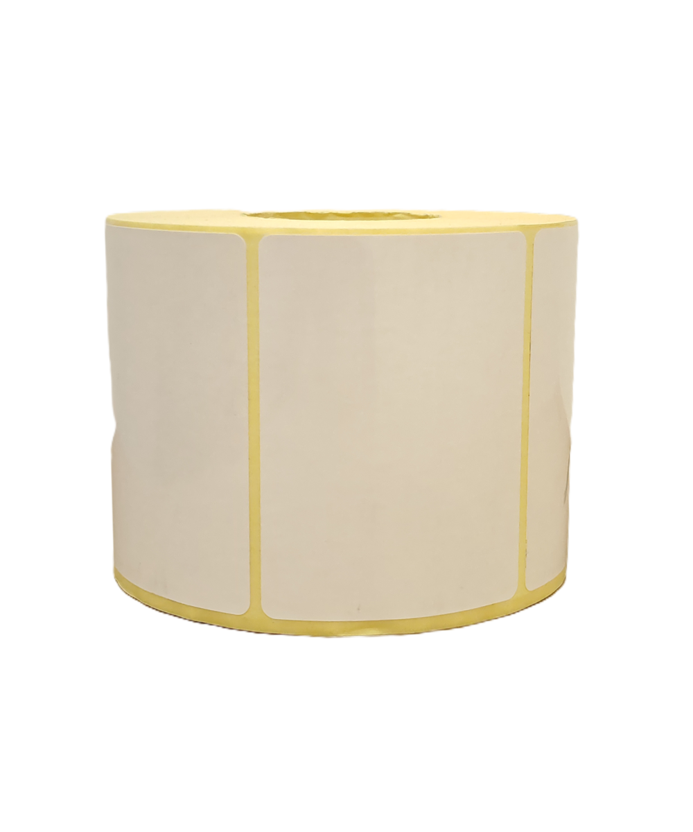Polyprop, Deepfreeze, 75mm x 56 mm, 1up, c40, 1000 per roll-White