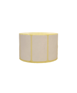Semi-Gloss, Acrylic, 40mm x 30mm, 1up, c40, 1000 per roll-White
