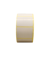 Semi-Gloss, Acrylic, 40mm x 30mm, 1up, c40, 1000 per roll-White