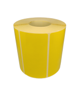 Yellow Semi-Gloss Thermal Transfer Labels 100mm x 50mm - 1000 Labels