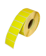 Semi-Gloss HM, 40mm x 20mm, 1up, c40, 2000LPR-Yellow