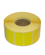 Semi-Gloss HM, 40mm x 20mm, 1up, c40, 2000LPR-Yellow