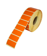 Semi-Gloss HM, 40mm x 20mm, 1up, c40, 2000LPR-Orange