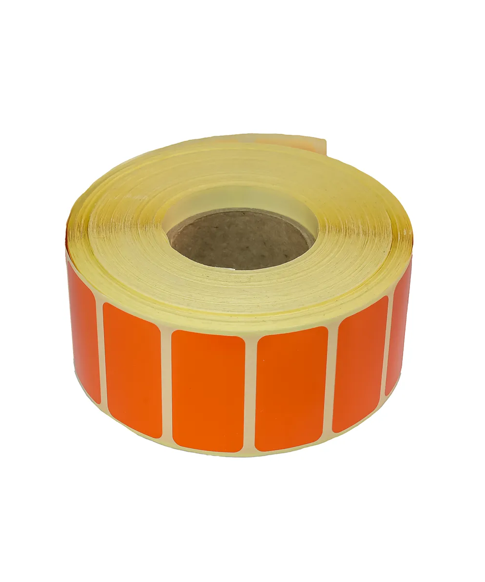 Semi-Gloss HM, 40mm x 20mm, 1up, c40, 2000LPR-Orange