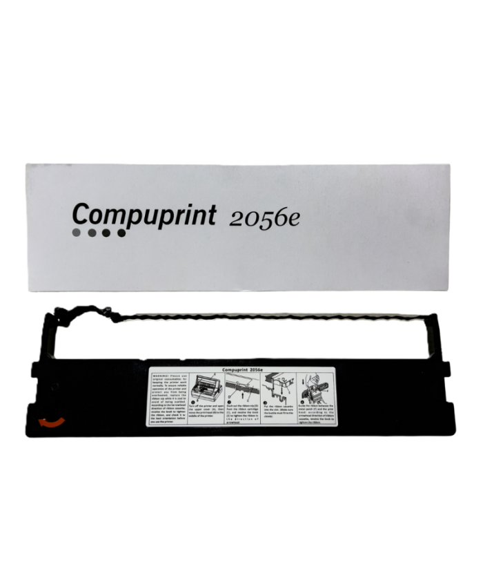 Compuprint Black Ribbon 10MC for 2056E - Thermal Transfer Ribbon