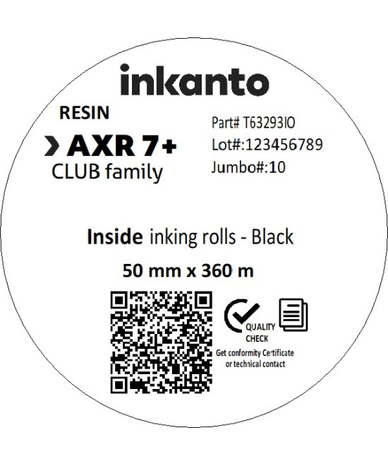 50mm AXR7+ Resin Ribbon for Extreme Conditions | Barcode Direct