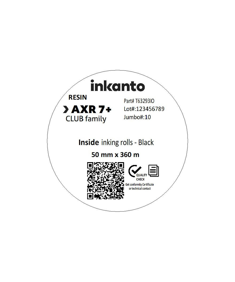 50mm AXR7+ Resin Ribbon for Extreme Conditions | Barcode Direct