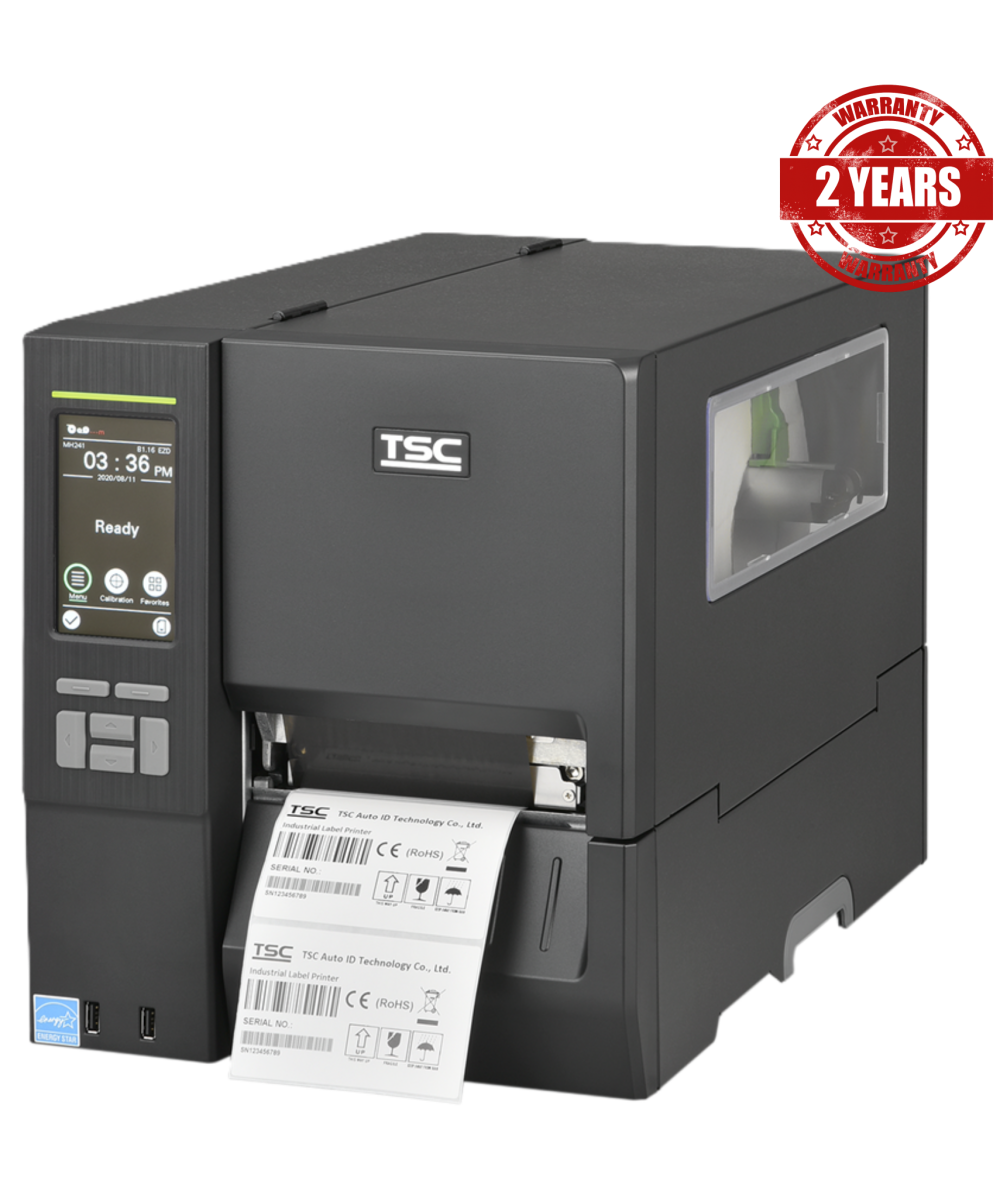 TSC MH241T Industrial Label Printer 203 DPI 14 ips Touch LCD