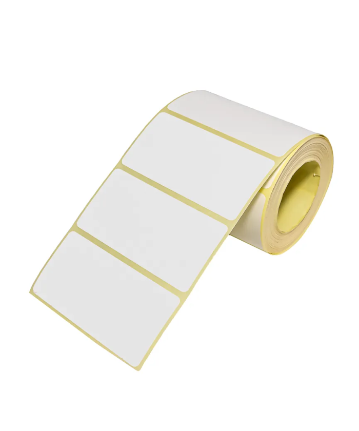 Semi Gloss Hm, 80mm x 40mm, c40, 1up, 500 per roll -Blank